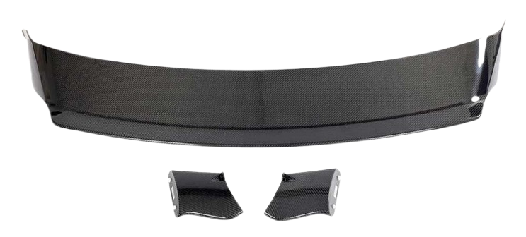 Спойлер крышки багажника DDCarbon карбон V5 для BMW 2 серия G42 2021- натуральный карбон (136424)