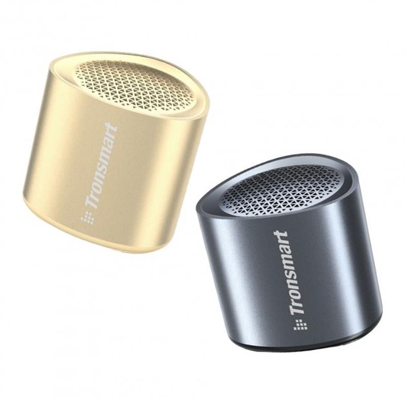 Портативні колонки Tronsmart Nimo Mini Speaker 5W Bluetooth 5.3 500 mAh IPX7 Gold/Black (25815853)