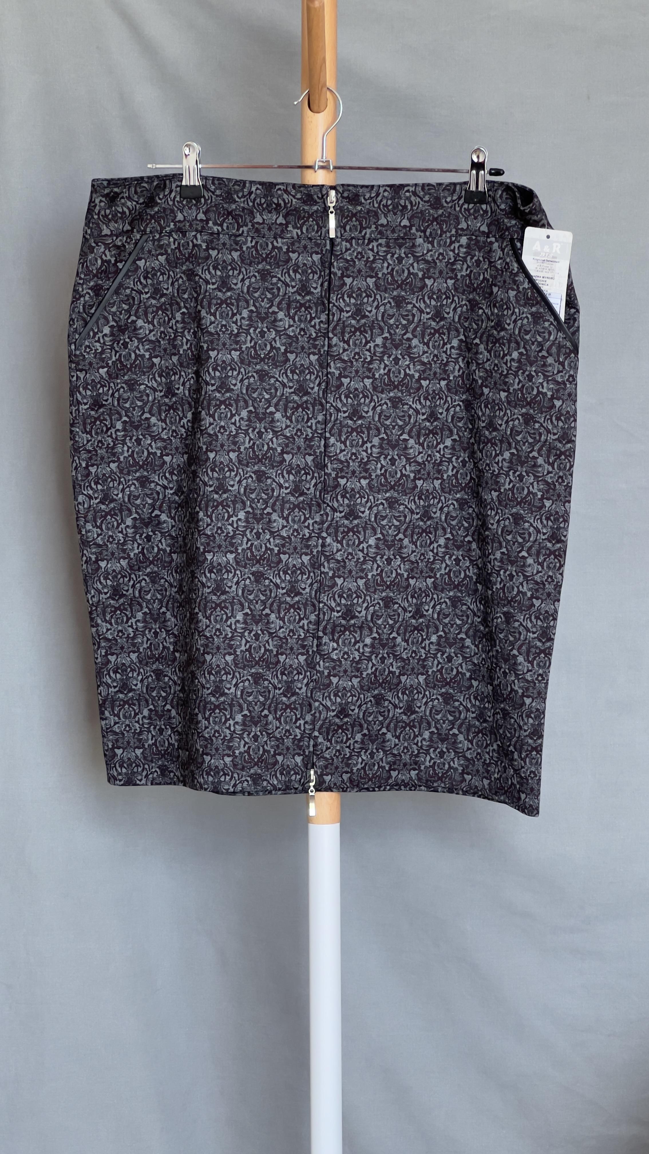 Спідниця A&R з абстрактним малюнком на змійці L (4799648) - фото 5 Спідниця A&R з абстрактним малюнком на змійці L (4799648) - фото 5