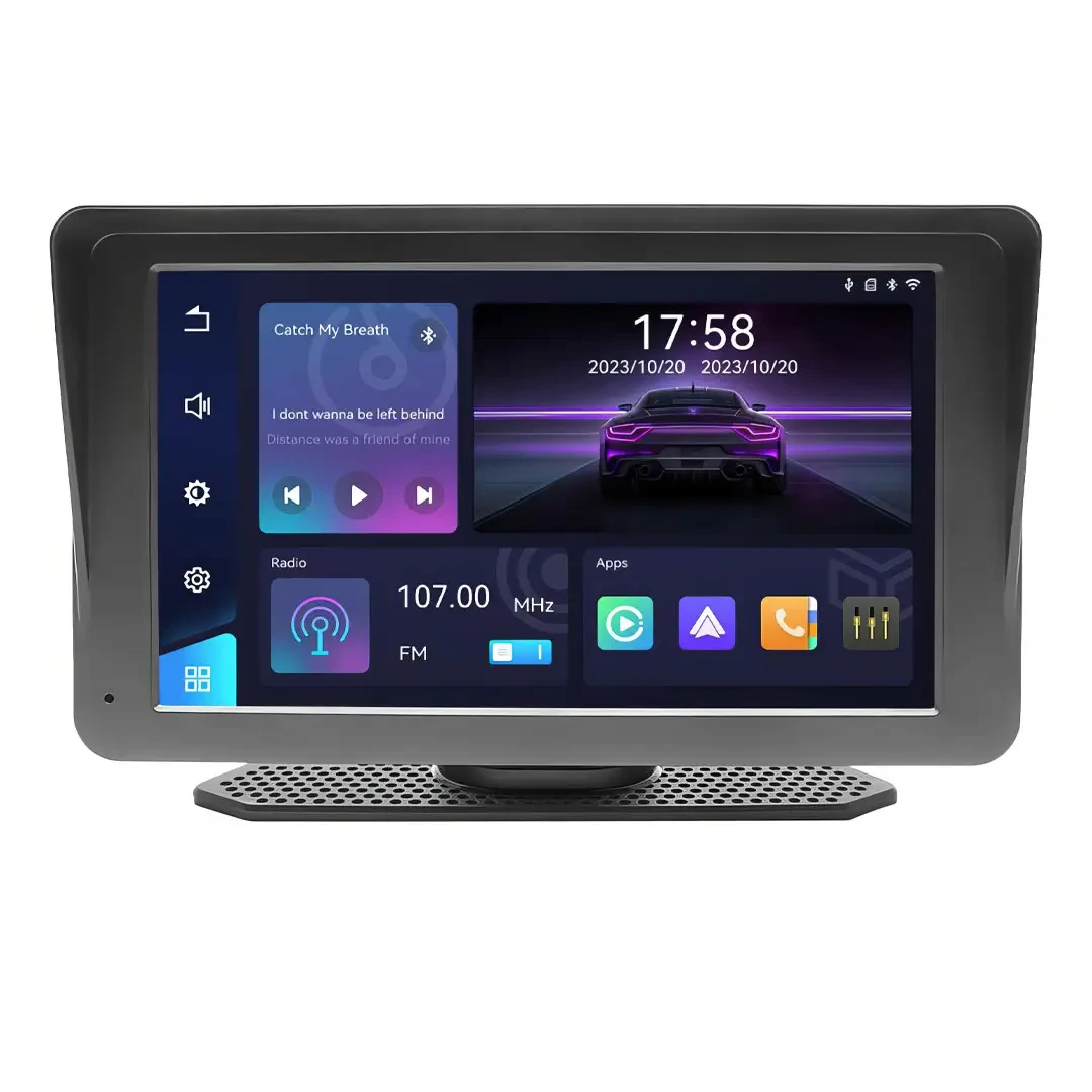 Автомобільний монітор сенсорний 701W CarPlay бездротова стереосистема 7" (9495)