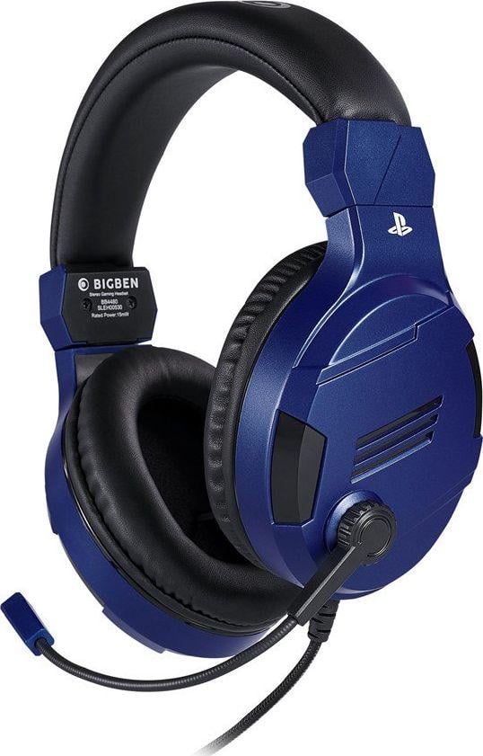 Навушники з мікрофоном BigBen PS4 OF Head SETV3 Blue (547616)