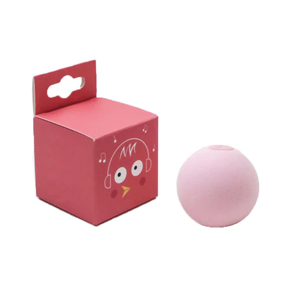 Игрушка для кошки интерактивная мячик сенсорный со звуками птицы (NR0005_2)