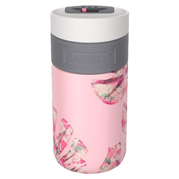 Термокружка Kambukka Etna 300 мл Monstera Leaves Рожевий (11-01019) - фото 3 Термокружка Kambukka Etna 300 мл Monstera Leaves Рожевий (11-01019) - фото 3