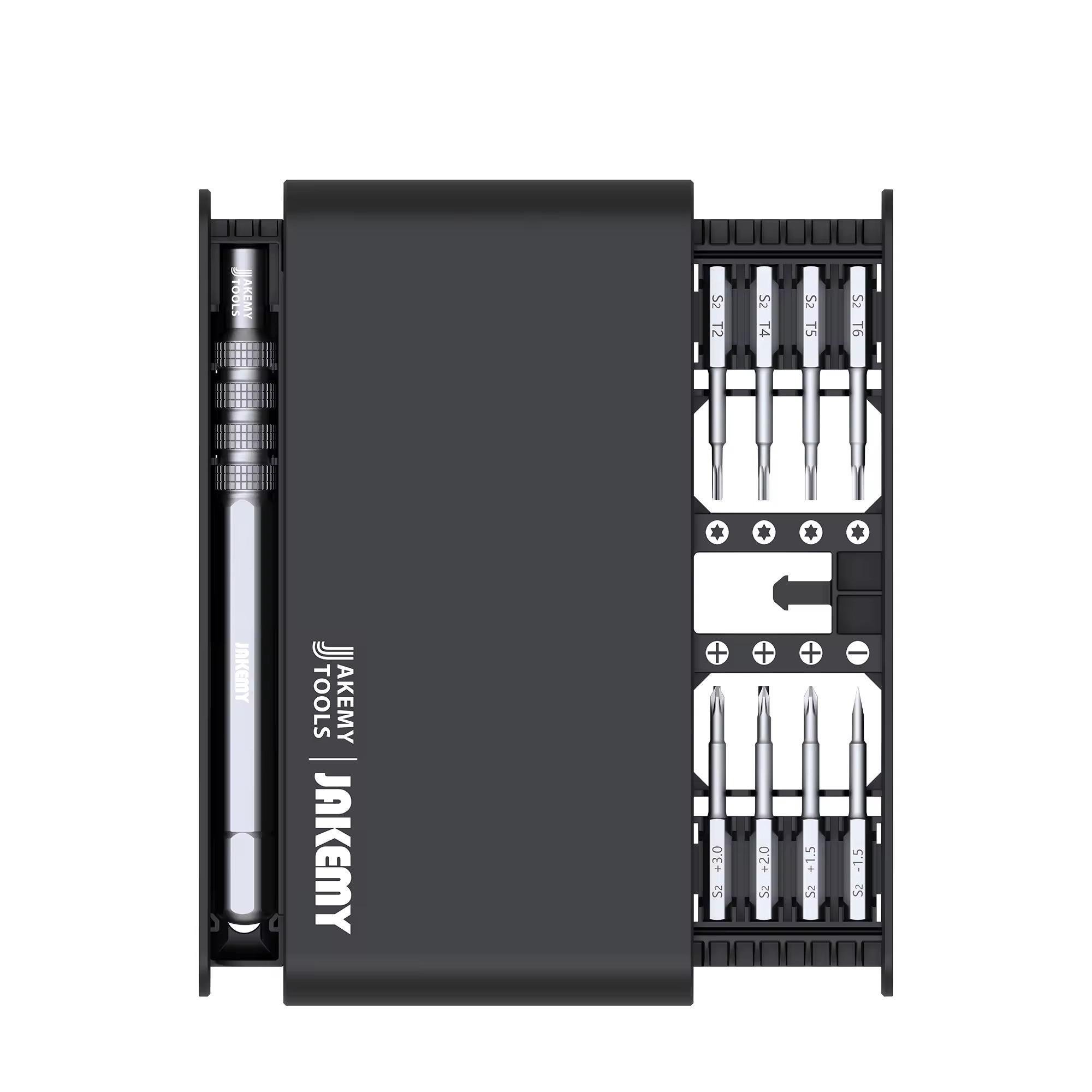 Викрутка з набором біт JAKEMY JM-8171 17в1 (ART-14771)