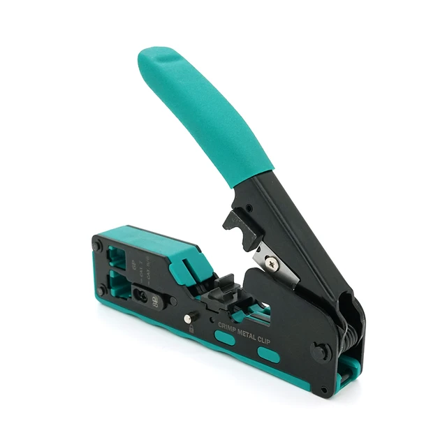 Кримпер професійний ZoeRax RJ45/RJ12 Pass Through Ethernet Cat6/6A Cat5e 8p-6p 1 шт. (000048684_1) - фото 2 Кримпер професійний ZoeRax RJ45/RJ12 Pass Through Ethernet Cat6/6A Cat5e 8p-6p 1 шт. (000048684_1) - фото 2