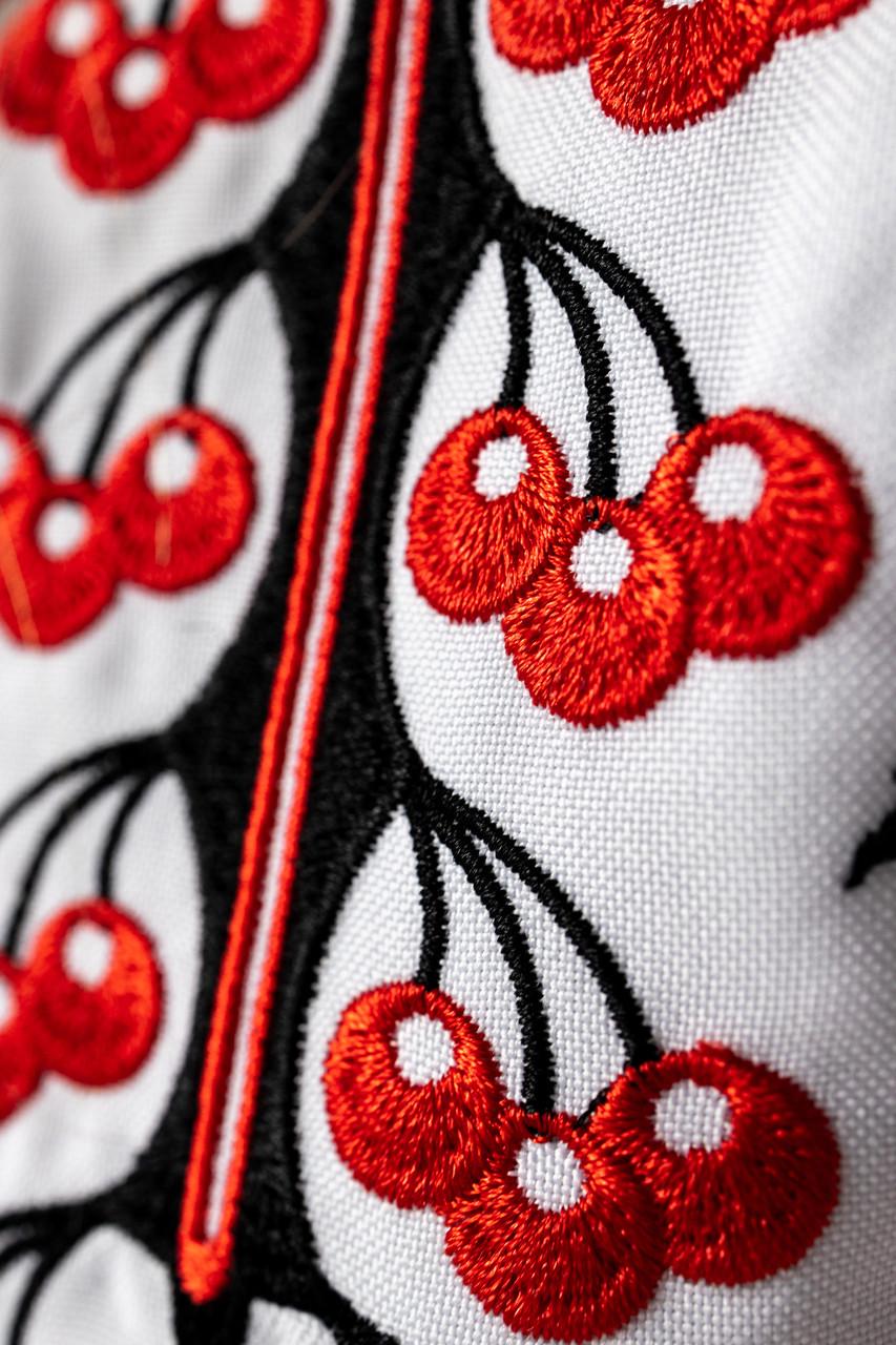 Платье вышиванка для девочек Калина 146 см Белый - фото 7 Платье вышиванка для девочек Калина 146 см Белый - фото 7