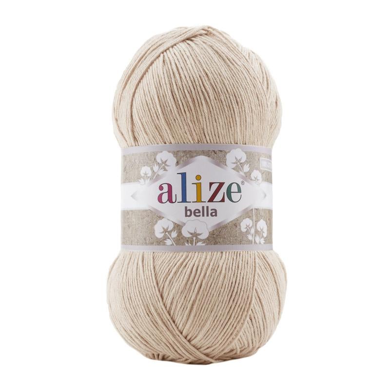 Пряжа Alize Bella 76 Темно-бежевий