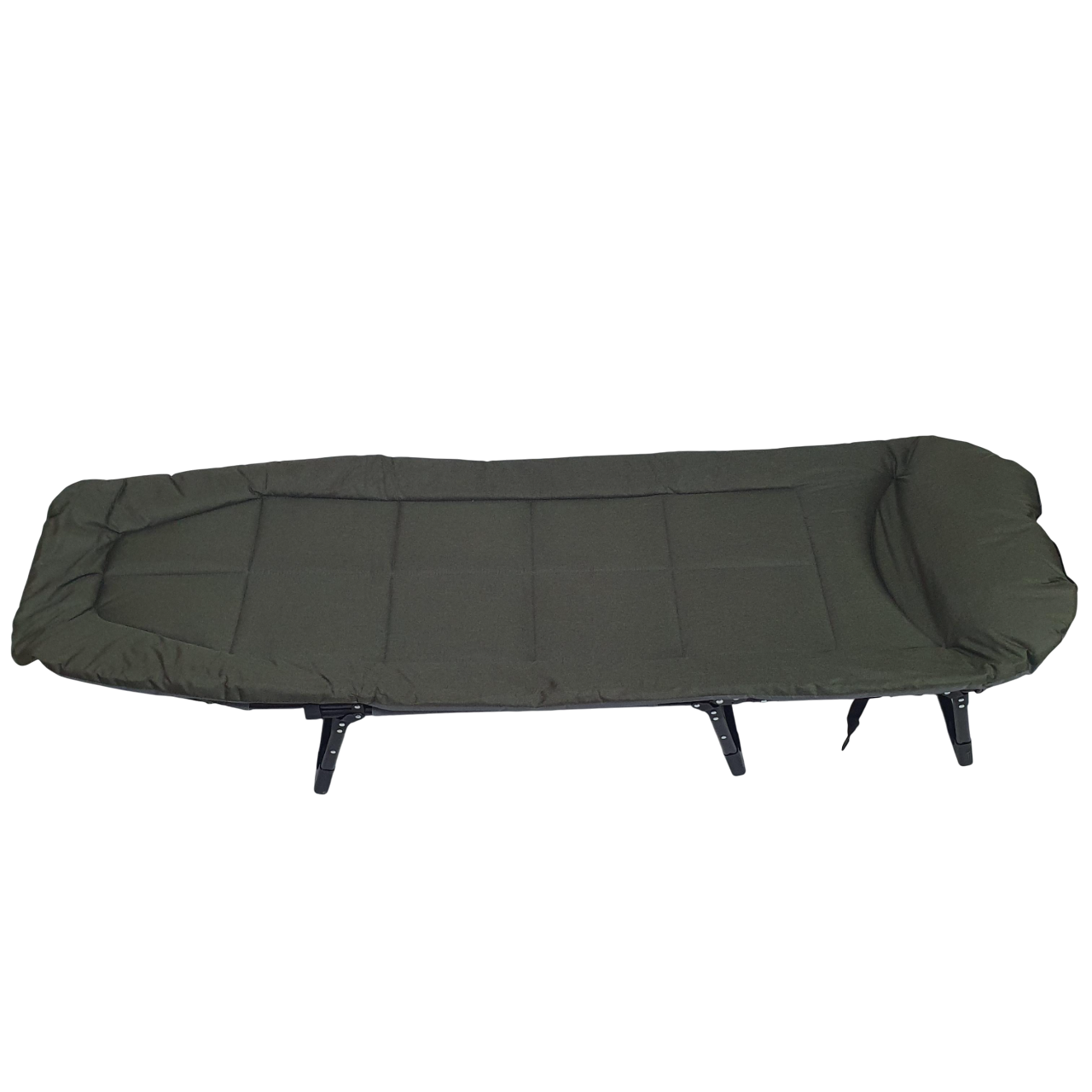 Кровать шезлонг на ножках раскладная с регулировкой спинки 200х65х30 см Серый (AND-193-64-Grey)