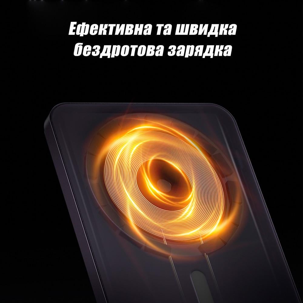 Повербанк з бездротовою зарядкою MagSafe 10000 mAh 20W Powerbank для iPhone з магнітним максейф (27054731) - фото 5