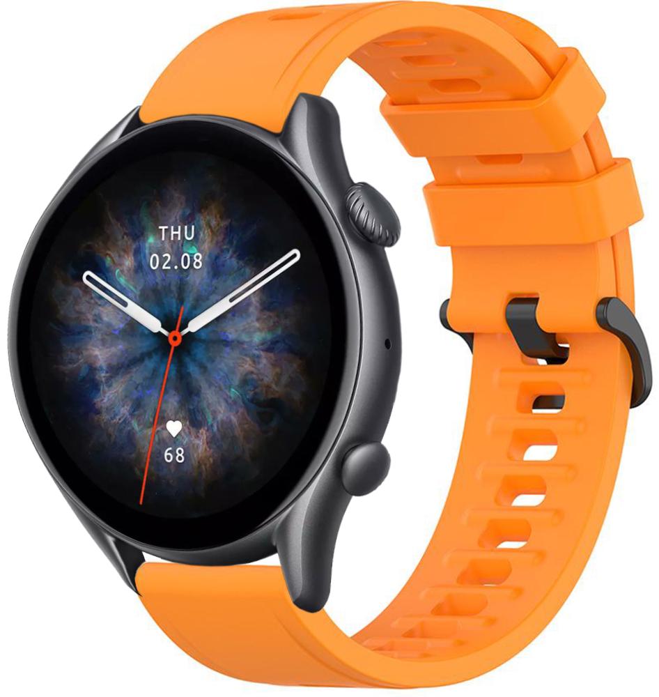 Ремешок Convex для Amazfit GTR 3 Pro 22 мм Orange (25495-2C)