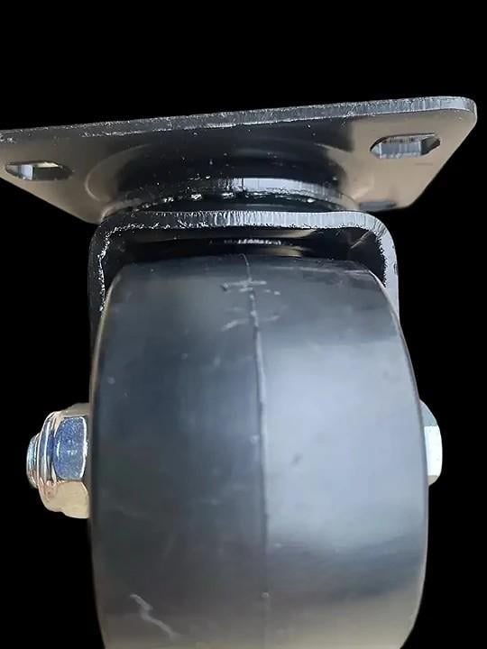 Колесо в поворотном кронштейне на площадке 200 кг d 65 мм (1849106318) - фото 7