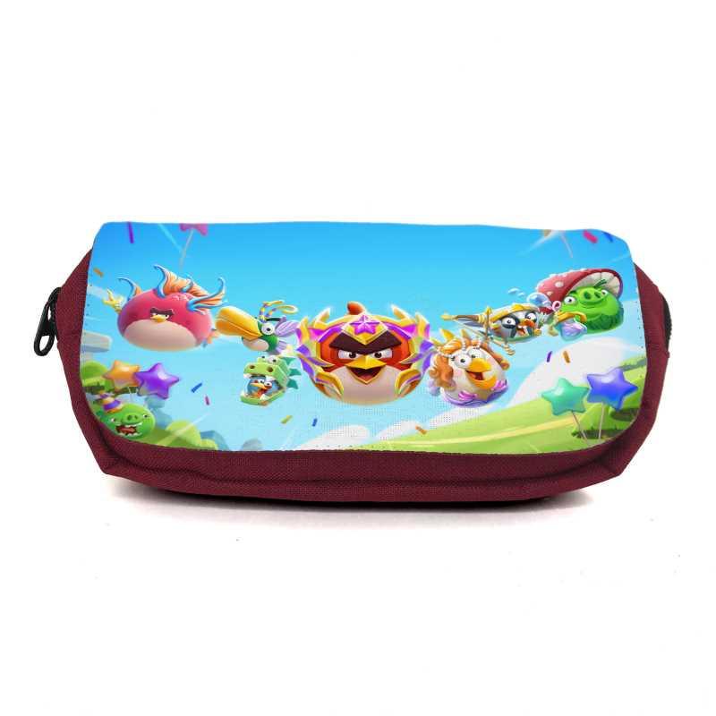 Пенал школьный Angry Birds ANG-0013 Бордовый (1750824795)