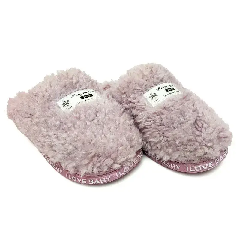 Тапочки домашние Corifei женские барашек 22-22,5 см р. 36/37 Светло-фиолетовый  (8887-3-3637)