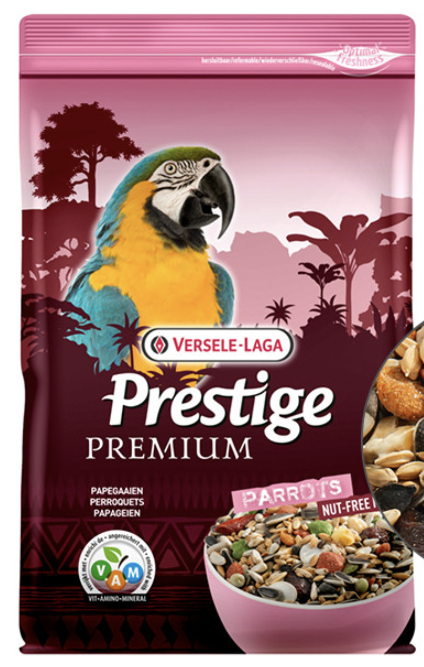 Корм полнорационный для крупных попугаев Versele-Laga Prestige Premium Parrots 2 кг (219133)