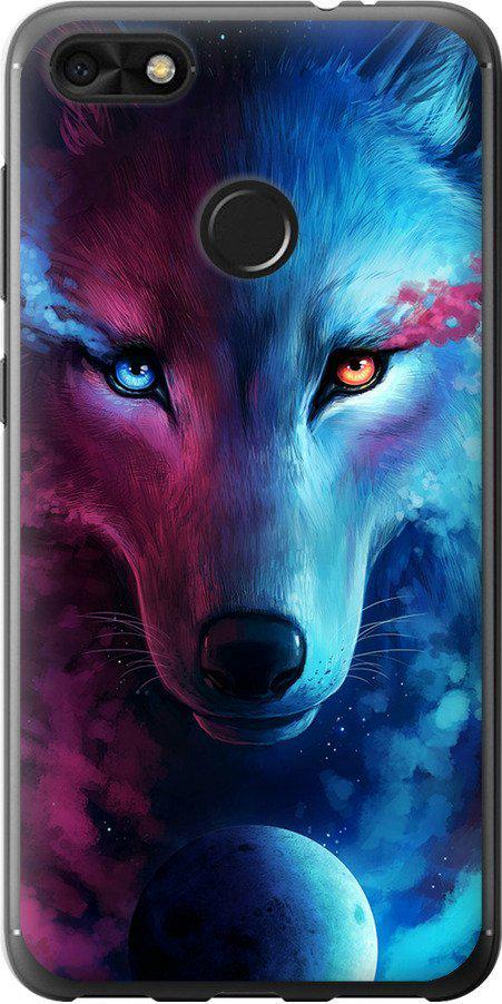 Чохол на Huawei Nova Lite 2017 Арт-вовк (3999u-1400-42517)