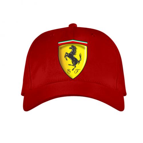Кепка детская Ferrari 3D Logo Красный (255693-3-37476)