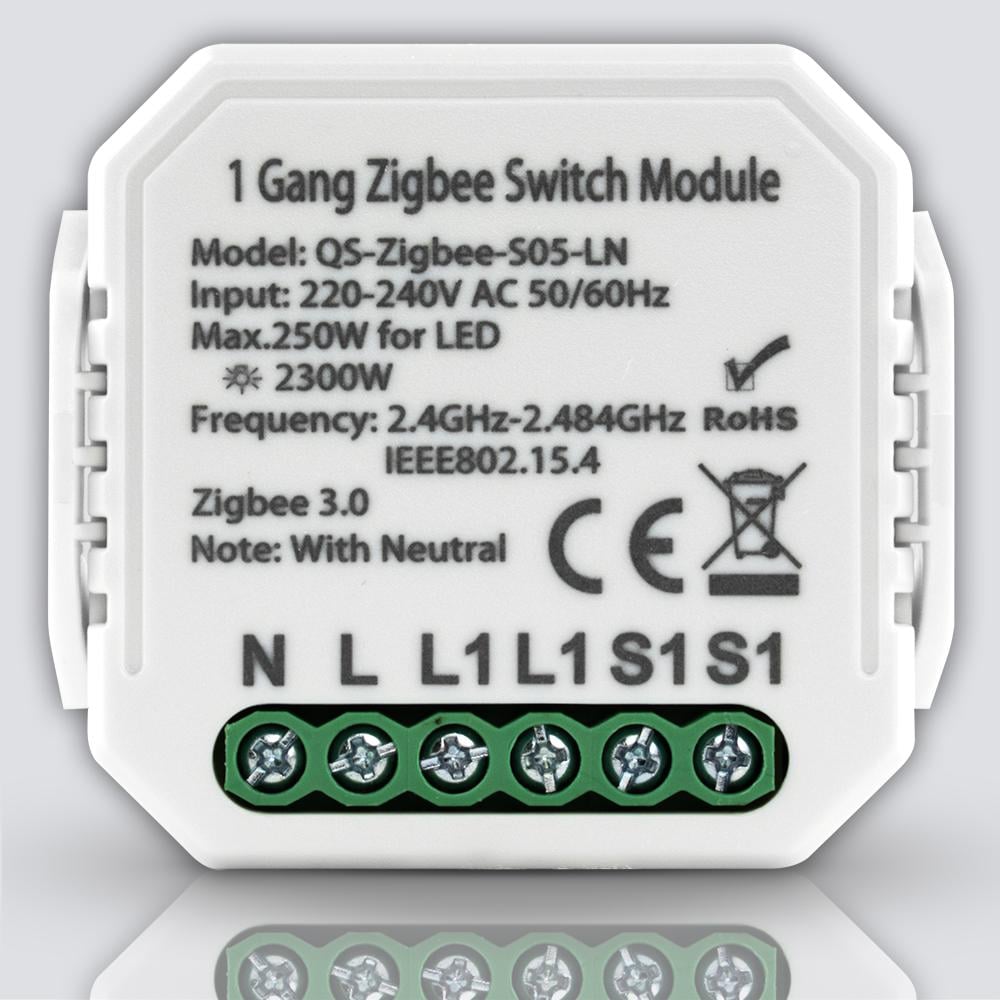 Реле одноканальное ZigBee Tuya (WH00221)