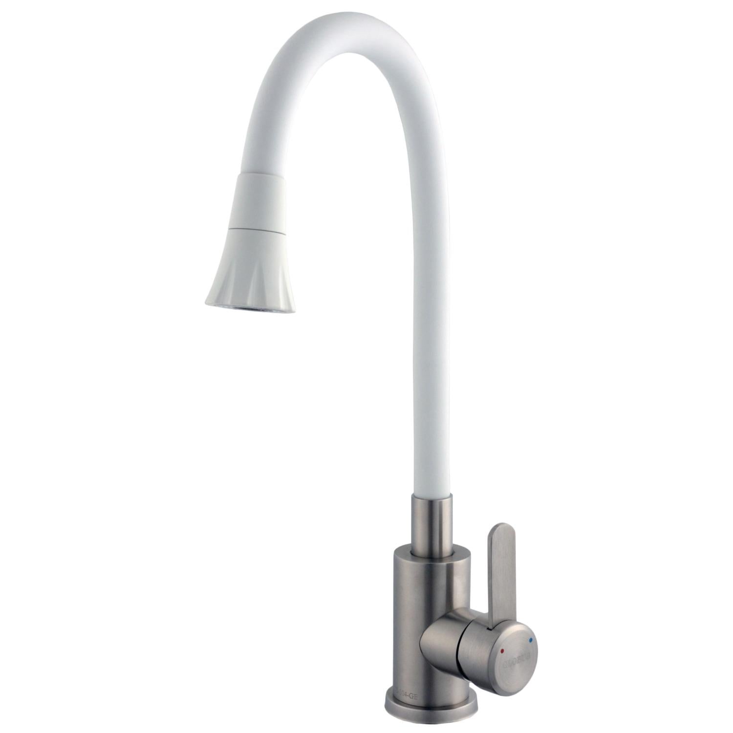 Смеситель для кухни Globus Lux WIEN 000028465 с гибким изливом Белый (232860) Смеситель для кухни Globus Lux WIEN 000028465 с гибким изливом Белый (232860)