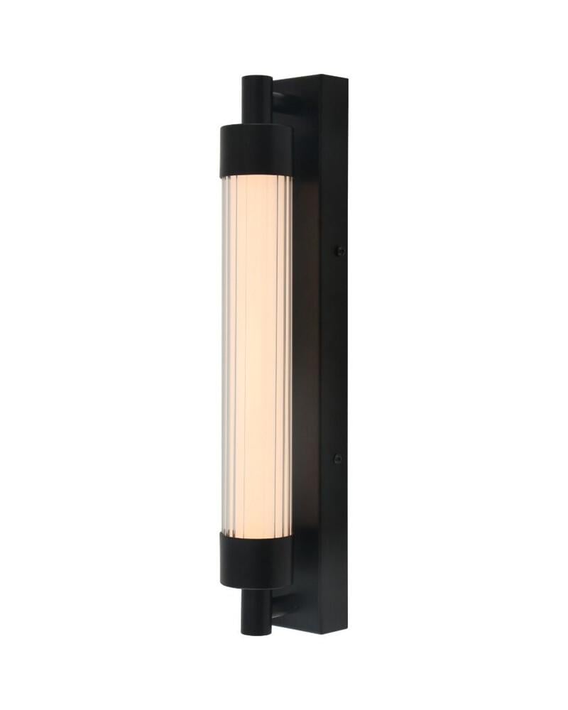 Настенный светильник Zuma Line WL32187/8W/BK Kalia LED 1x8W 3000K 591Lm IP44 Черный (36065255)
