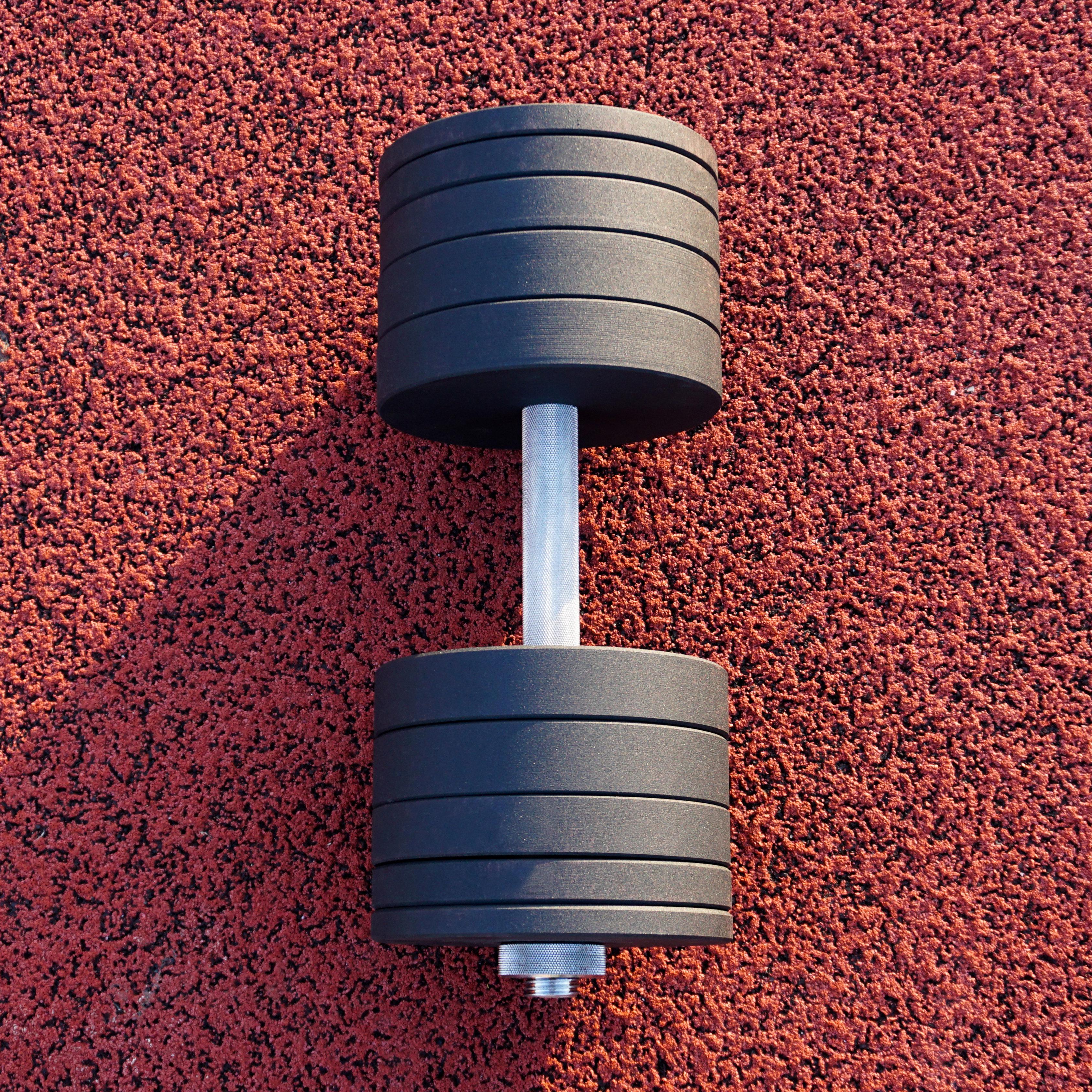 Гантель набірна ТокГанМал-0140 металева з покриттям 40 кг (14924629) - фото 3