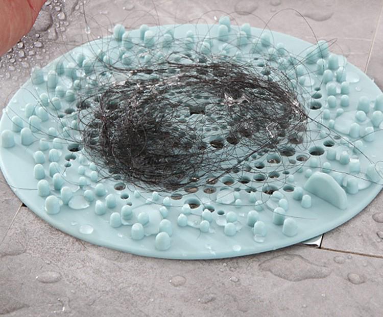 Фільтр-ситечко уловлювач волосся для раковини на кухні або у ванній як захист від засоров (29227) - фото 4 Фільтр-ситечко уловлювач волосся для раковини на кухні або у ванній як захист від засоров (29227) - фото 4