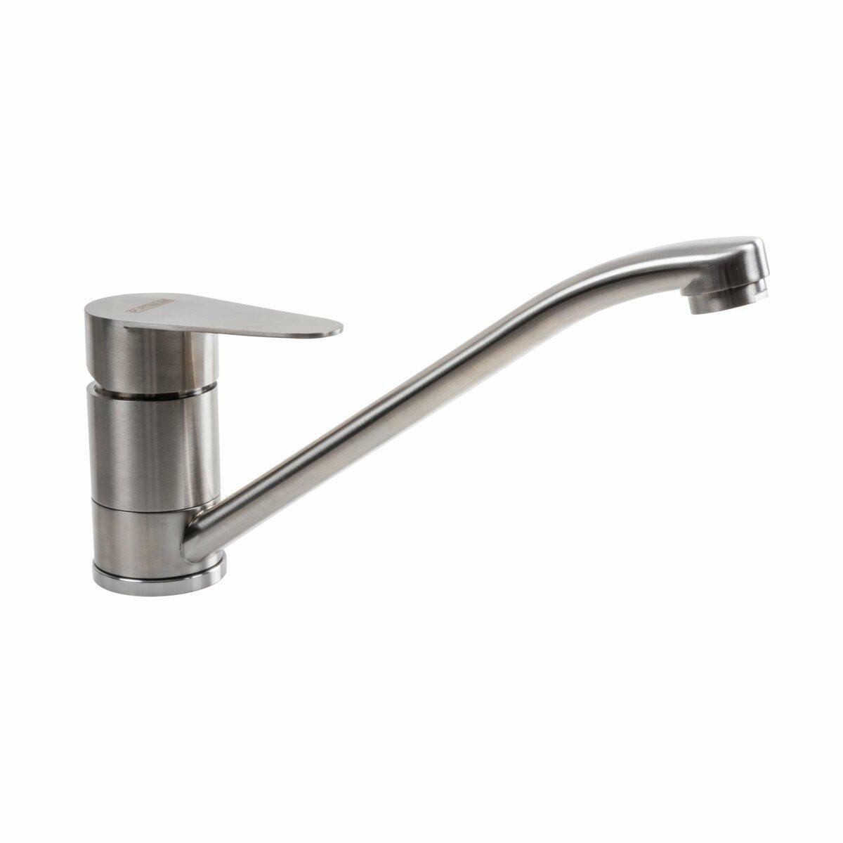 Змішувач кухонний Platinum KT6606 Нержавіюча сталь (SP000040164)