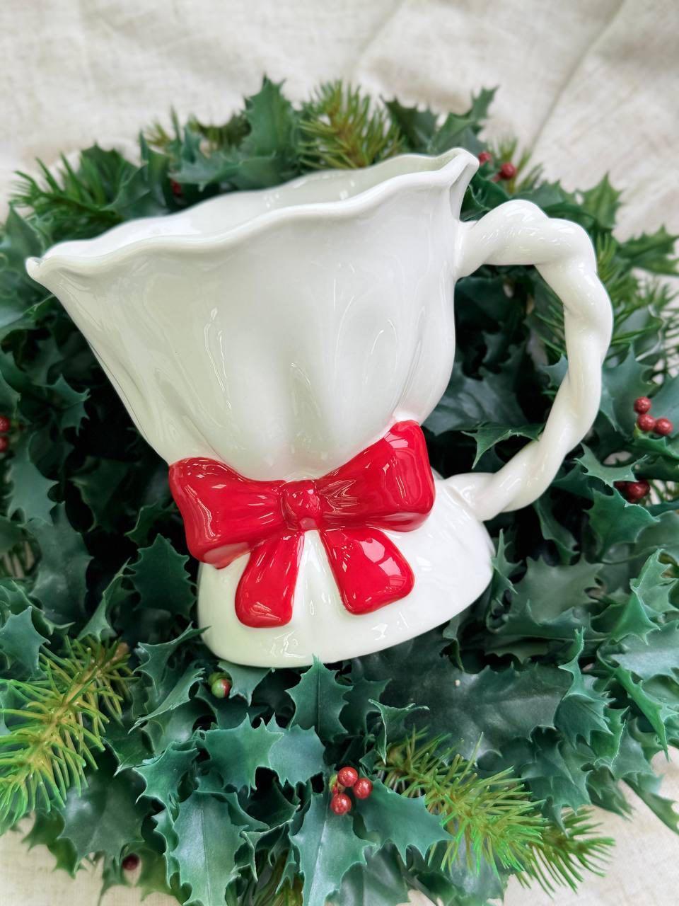 Кружка-кубок Красный бант 450 мл (OS-8030-446)