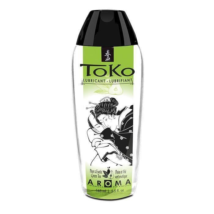 Інтимна змазка Shunga Toko AROMA Pear&Exotic Green Tea без цукру на водній основі 165 мл (32557277)