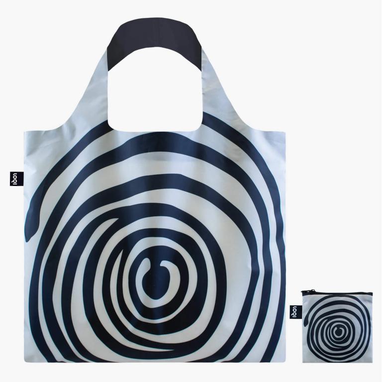 Сумка-шоппер Loqi Louise Bourgeois Spirals Black LB.SB (9752)