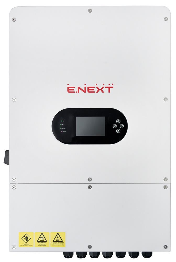 Інвертор гібридний E.NEXT e.inv.h1.industrial.48.12000 1Ф 12 кВт 48/230В MPPT Wi-Fi (i096004)