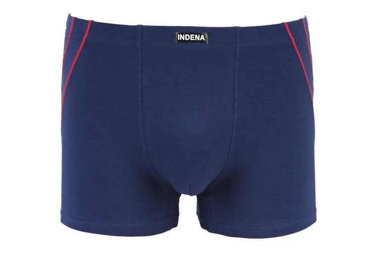 Мужские боксеры стрейчевые INDENA L р. 44-46 2 шт. Темно-синий (81071)