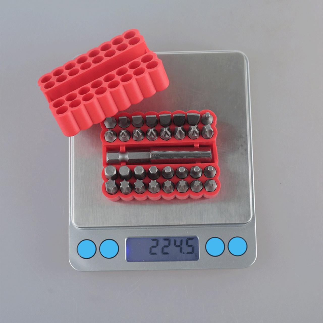 Набір біт для викрутки та шуруповерта AC-033 33 шт./6,35 мм з перехідником (137836) - фото 5 Набір біт для викрутки та шуруповерта AC-033 33 шт./6,35 мм з перехідником (137836) - фото 5