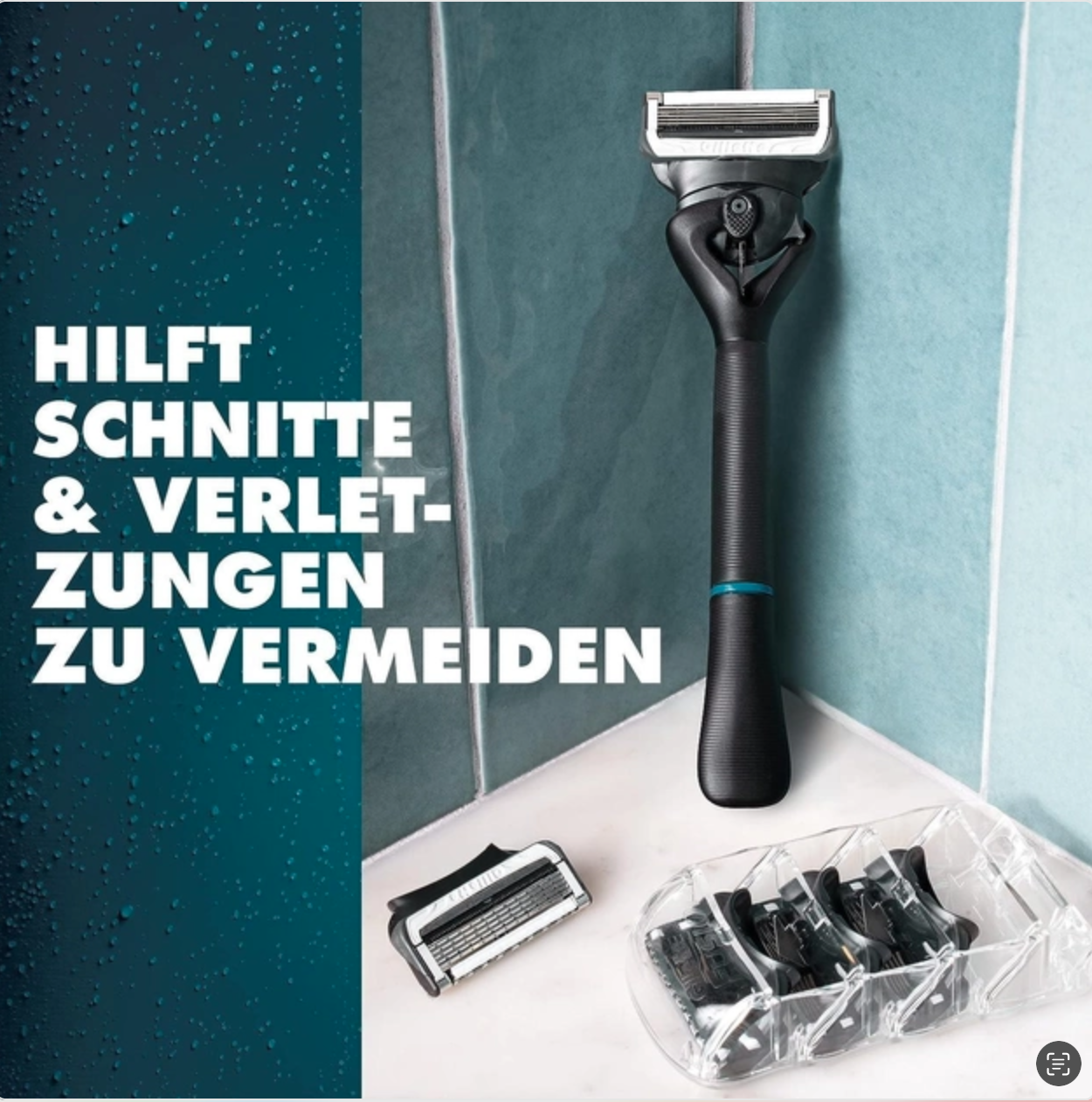 Картриджи для бритья Gillette Intimate для интимных зон с улучшенными смазывающими полосками 4 шт. (12312711) - фото 3