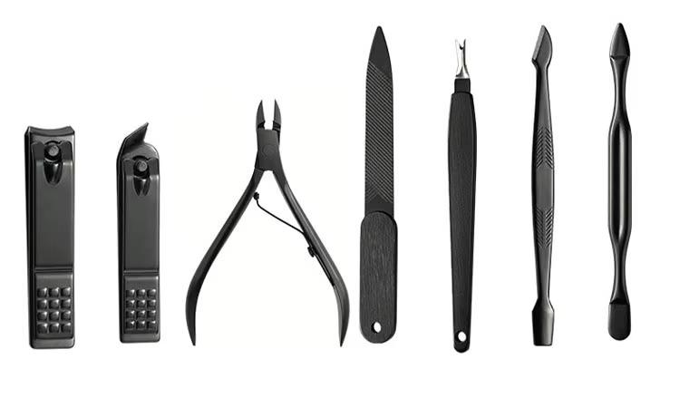 Набір інструментів для манікюру педикюру 16 шт. Коричневий - фото 4 Набір інструментів для манікюру педикюру 16 шт. Коричневий - фото 4