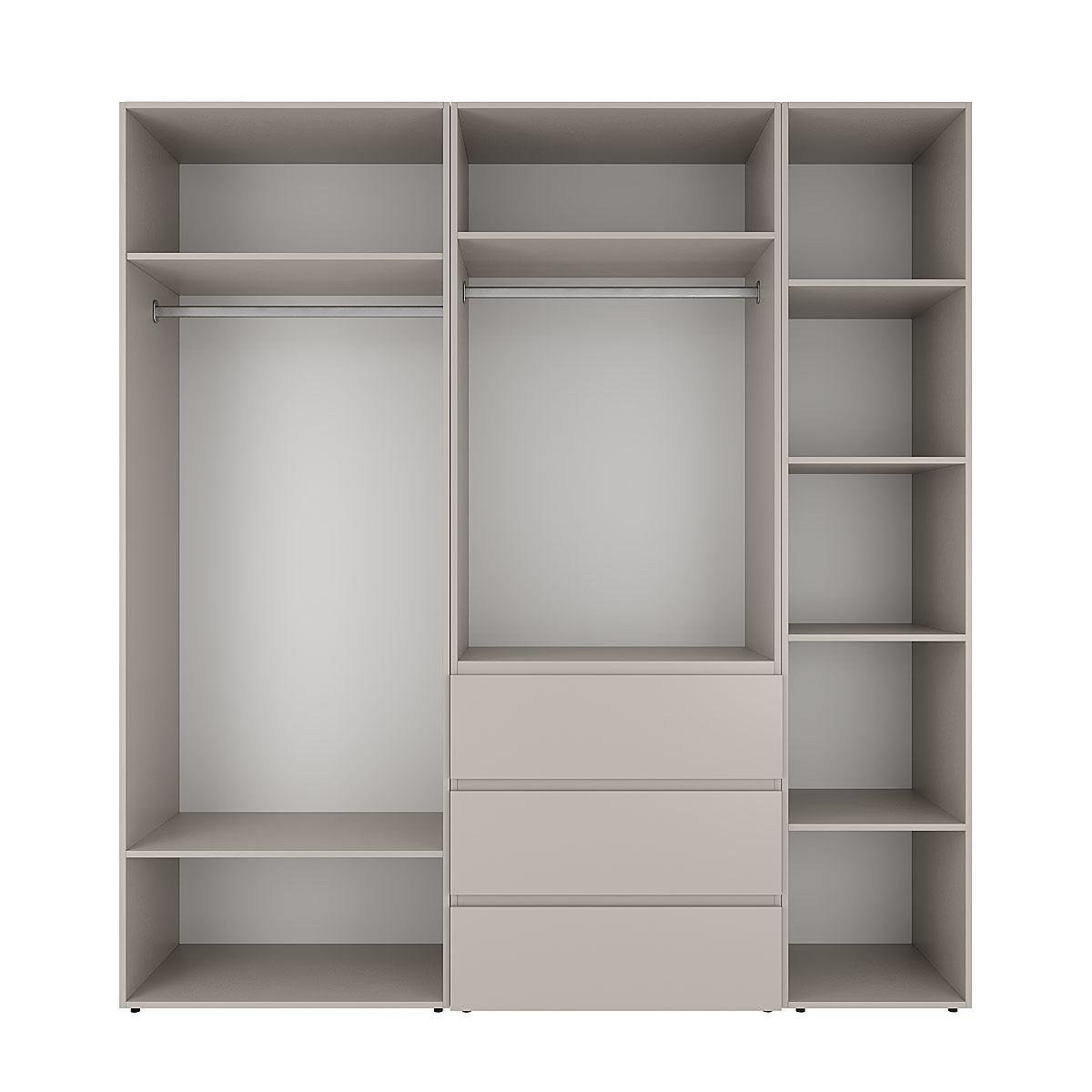 Шкаф распашной комбинированный ART IN HEAD №4 Light 2000x500x2200 мм Кашемир (GALTK0414000000) - фото 2 Шкаф распашной комбинированный ART IN HEAD №4 Light 2000x500x2200 мм Кашемир (GALTK0414000000) - фото 2