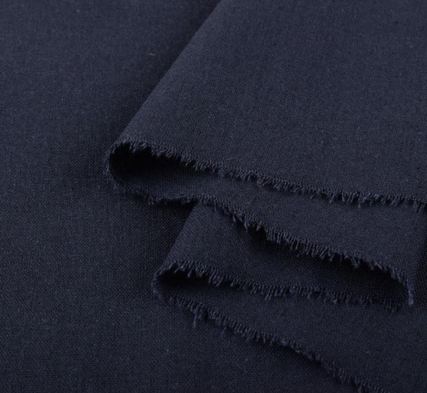 Тканина льон ширина 140 см Синій (12646.089) - фото 1 Тканина льон ширина 140 см Синій (12646.089) - фото 1