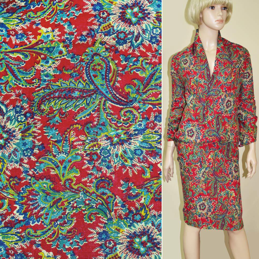 Тканина льон ширина 150 см Різнокольоровий (12623.053) - фото 2 Тканина льон ширина 150 см Різнокольоровий (12623.053) - фото 2