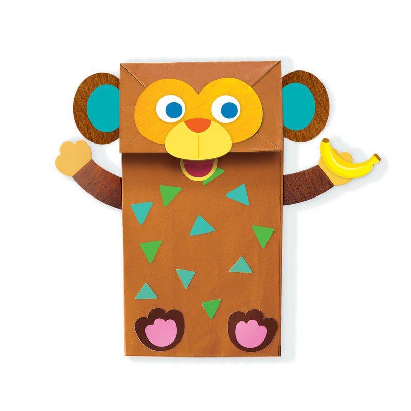 Дитячий ігровий набір 4M Звірятка з паперового мішечка (00-04672) - фото 4 Дитячий ігровий набір 4M Звірятка з паперового мішечка (00-04672) - фото 4