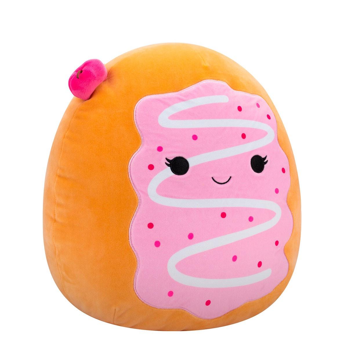 М'яка іграшка Squishmallows Вишневий пончик Перл 36 см (SQCR06742-ks) - фото 6 М'яка іграшка Squishmallows Вишневий пончик Перл 36 см (SQCR06742-ks) - фото 6