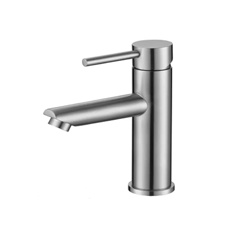 Смеситель для умывальника Zerix SUS-001-A из нержавеющей стали SUS304 (ZX4879)