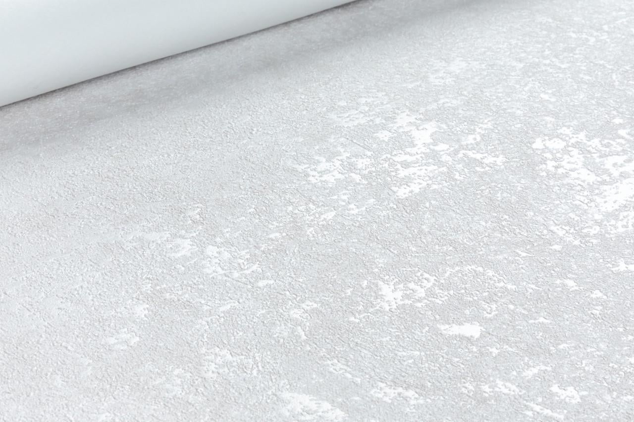 Обои флизелиновые Erismann Melange XL 12214-38 винил горячего тиснения 1,06х10,05 м Белый