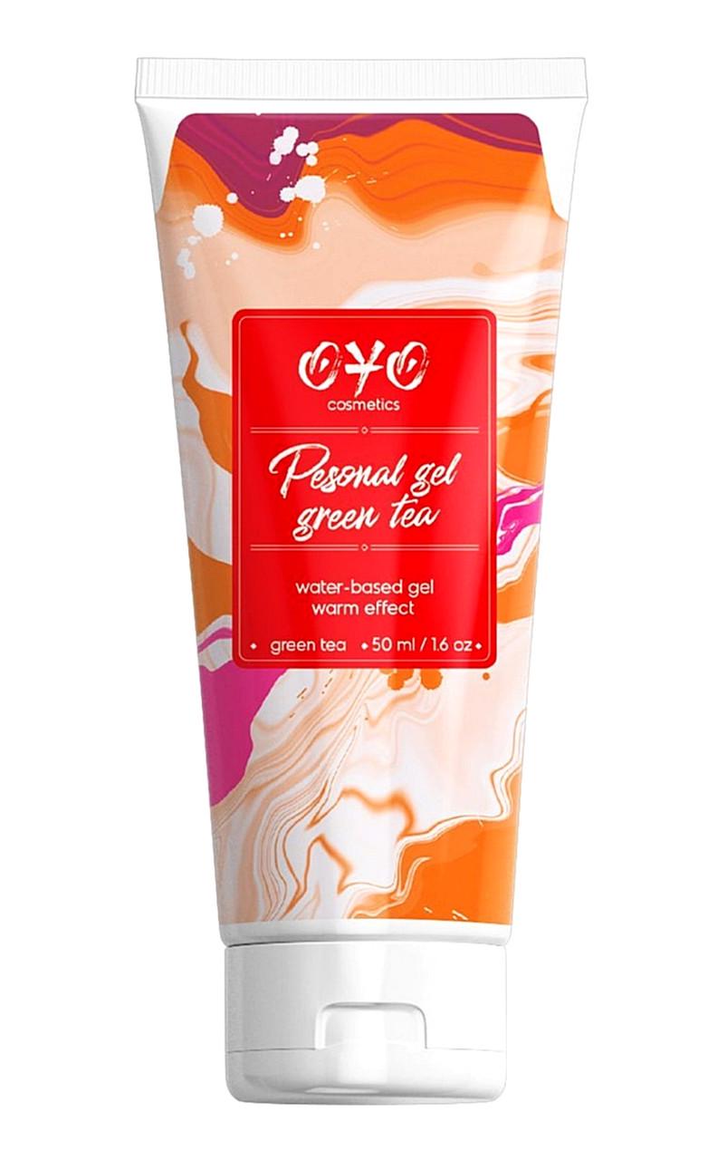 Лубрикант на водной основе с согревающим эффектом OYO Personal Gel Green Tea (2179353446)