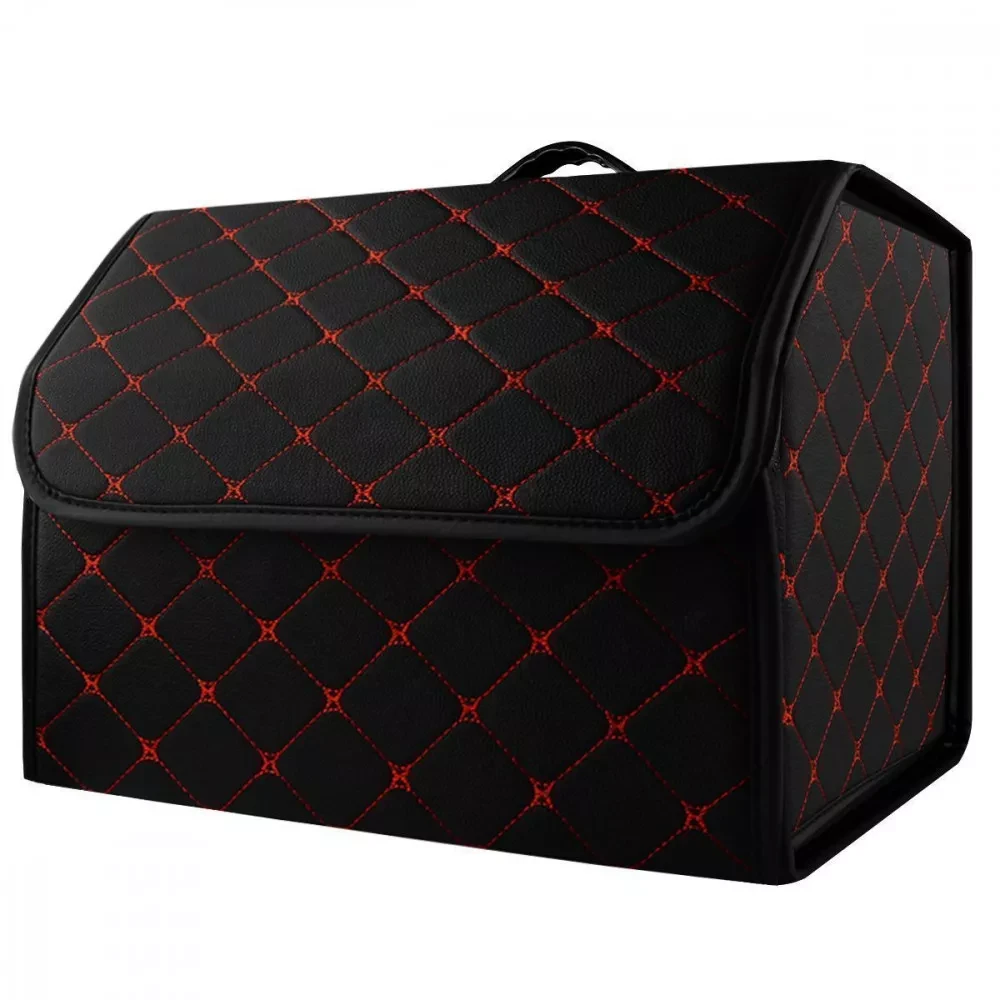 Органайзер в багажник автомобиля 40х30х30 см Black Red