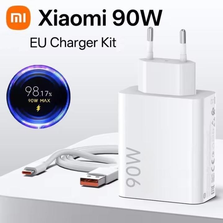 Зарядное устройство сетевое Mi Turbo Charger 90W с кабелем 1 м (30540361) - фото 2 Зарядное устройство сетевое Mi Turbo Charger 90W с кабелем 1 м (30540361) - фото 2