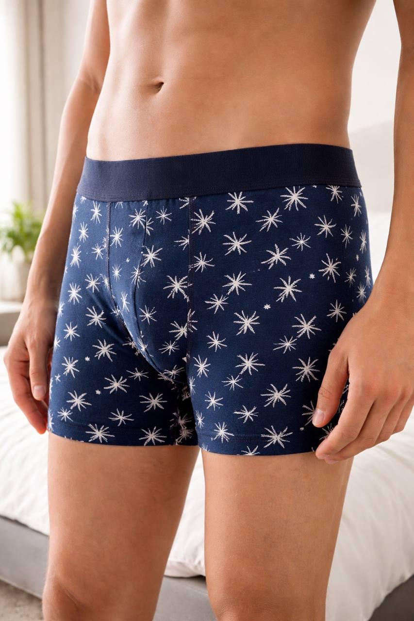 Трусы-боксеры мужские BAYKAR M р. 44-46 Синий (1422-175)