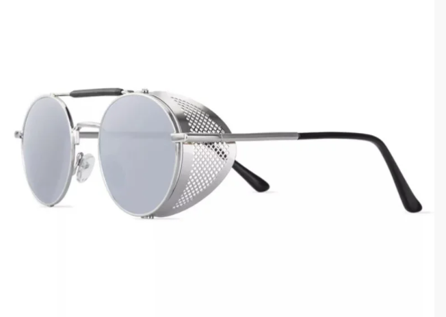 Очки со складными шорами Серебряный (6633-2)