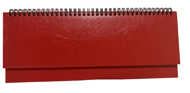 Планинг датированный на 2024 год Бриск Miradur-Infolk ЗВ-72 102х325 мм 64 арк. Красный (011610черв)