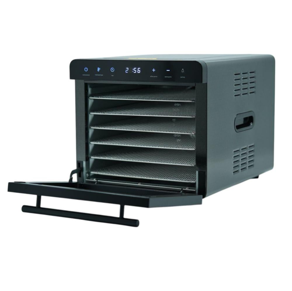 Дегідратор професійний Tekhniko DH-06D-BK 6 лотків Чорний - фото 5