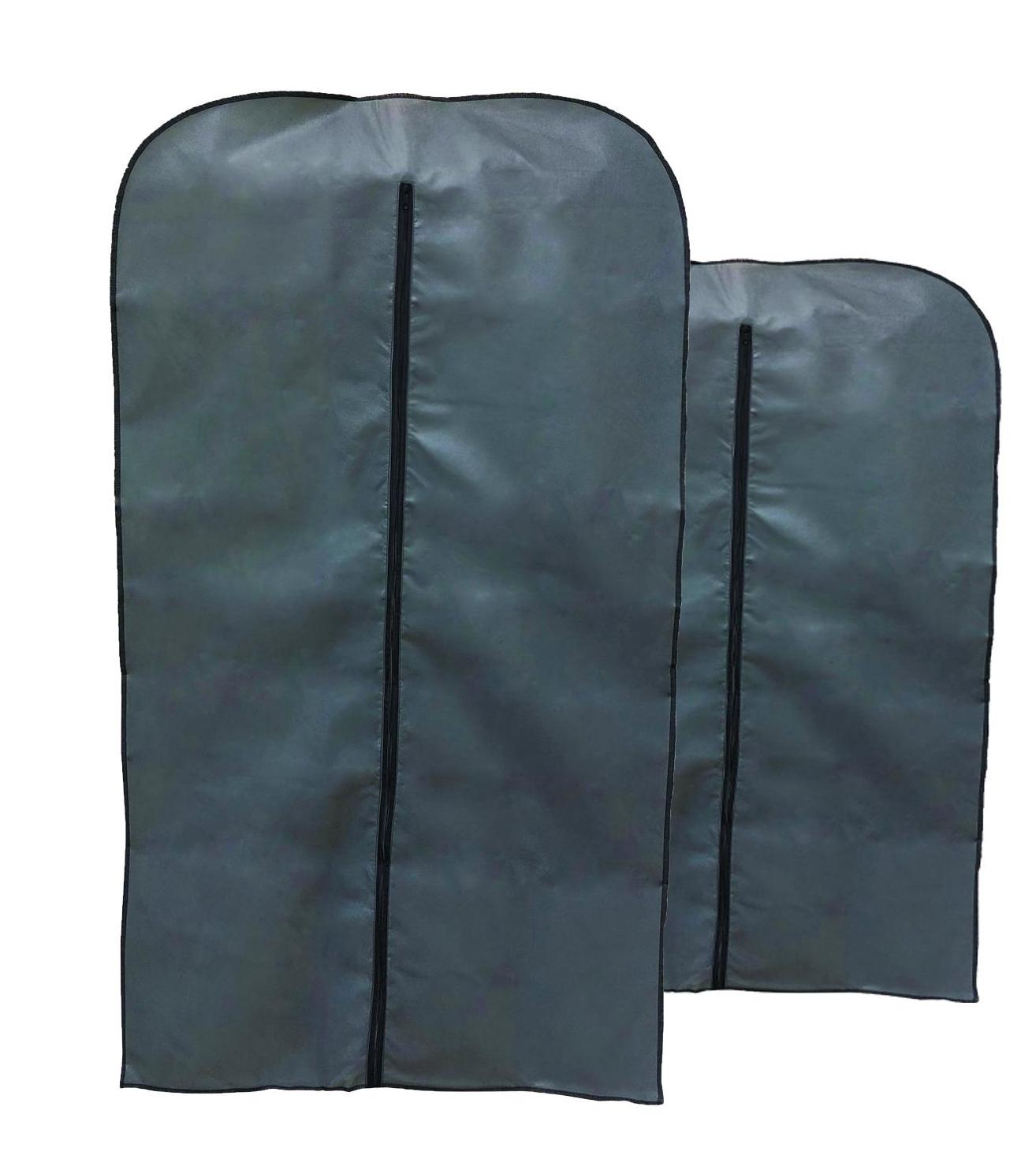 Набор чехлов для одежды 2 шт. 60х90/60х140 см Серый (2855894) - фото 1 Набор чехлов для одежды 2 шт. 60х90/60х140 см Серый (2855894) - фото 1