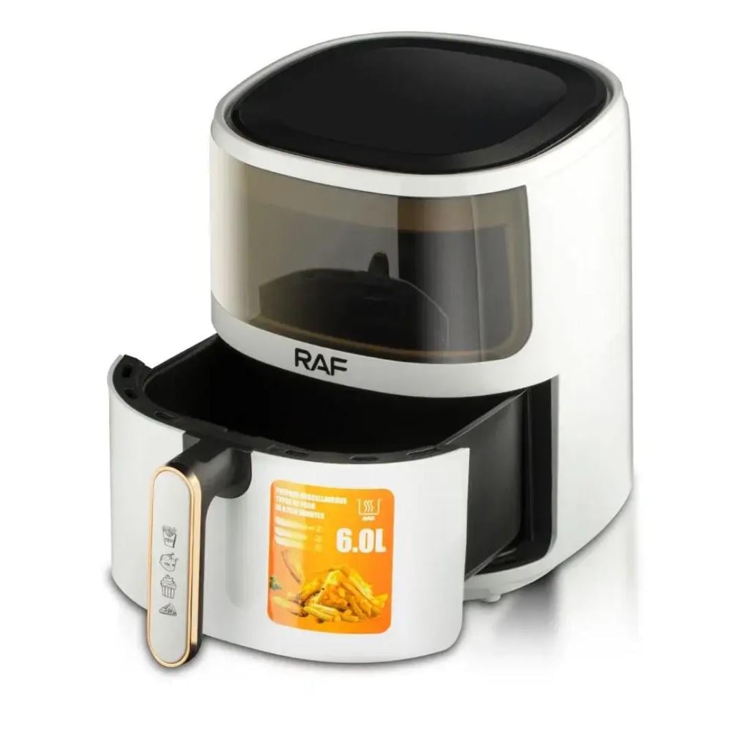 Мультипечь RAF R 5330 для приготовления без масла 6 л Белая (14815750)